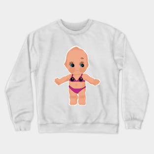 8ball bikini kewpie baby Crewneck Sweatshirt